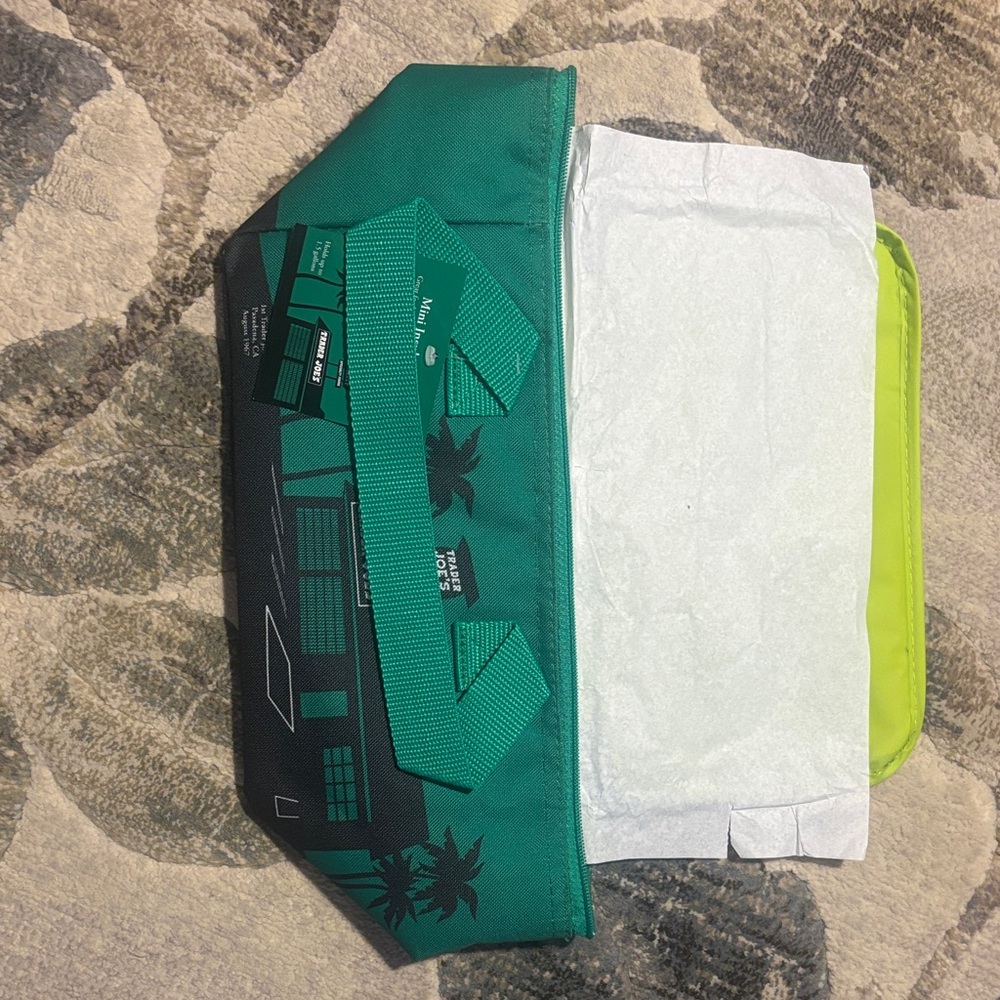 Green and Black Mini Bag